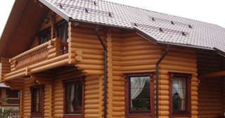 Строительство дома из оцилиндрованного бревна в Наро-Фоминске - от 132639 рублей